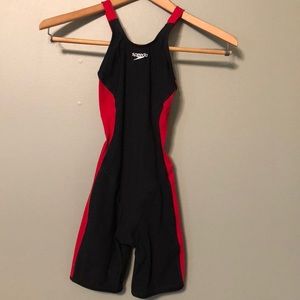 Speedo swimming tech suit size 24